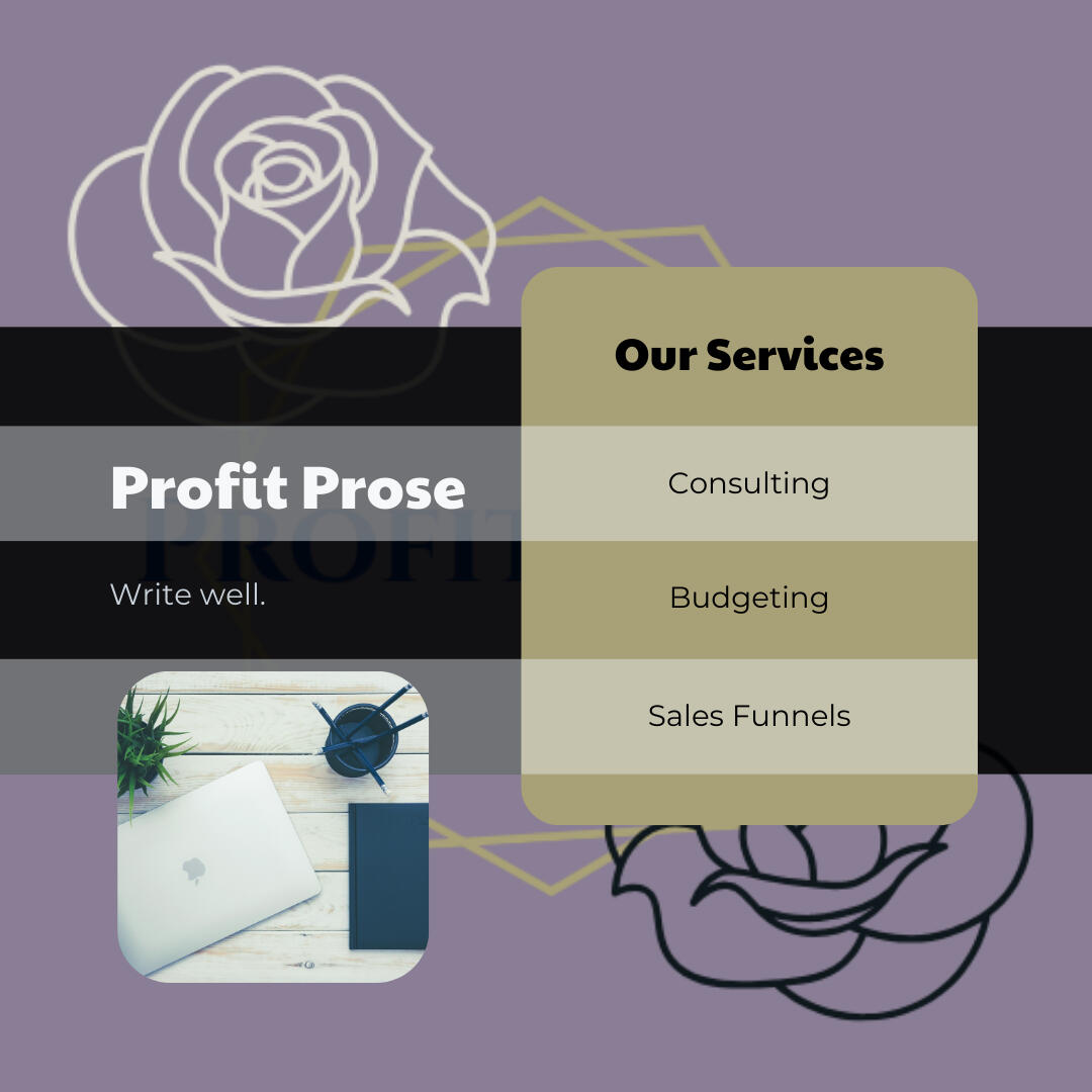 Profit Prose Profit Prose Copy